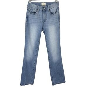 DL1961 Mara Straight Jeans Mid Rise Instasculpt Ankle Jeans Light Wash Womens 25